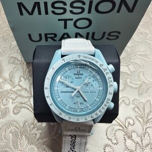 Swatch X Omega Moonswatch Mission To The Uranus Watch
